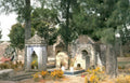 day dead mausoleums Vintage A4 Photo Print