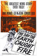 day earth caught fire  03 film star poster A4 Photo Print