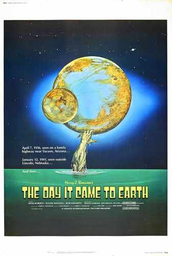 day it come to earth  01 film star poster A4 Photo Print