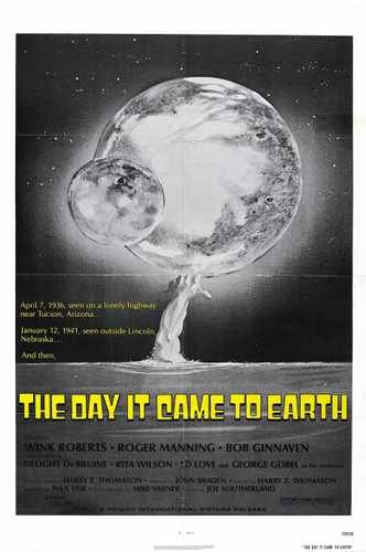 day it come to earth  02 film star poster A4 Photo Print