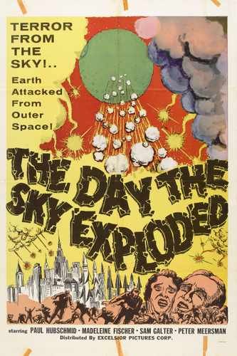 day sky exploded  01 film star poster A4 Photo Print