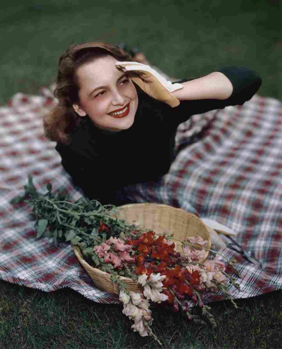 de Havilland Olivia 2 film star poster A4 Photo Print