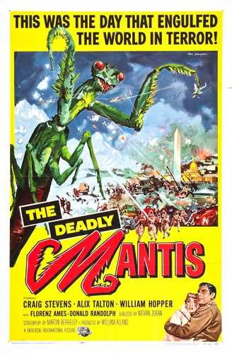 deadly mantis  01 film star poster A4 Photo Print