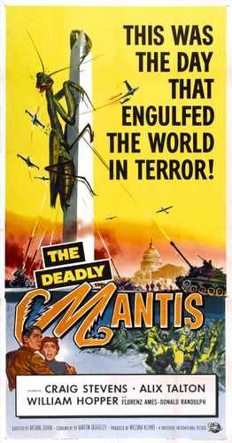 deadly mantis  03 film star poster A4 Photo Print
