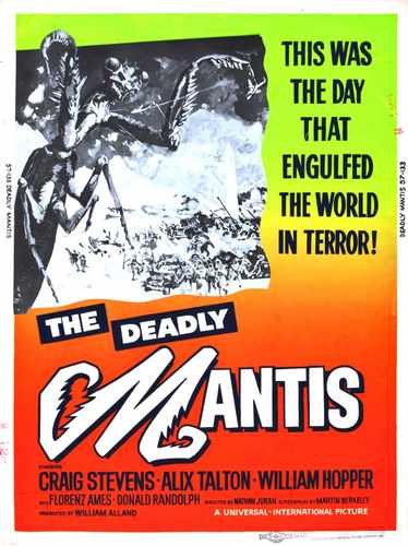 deadly mantis  06 film star poster A4 Photo Print