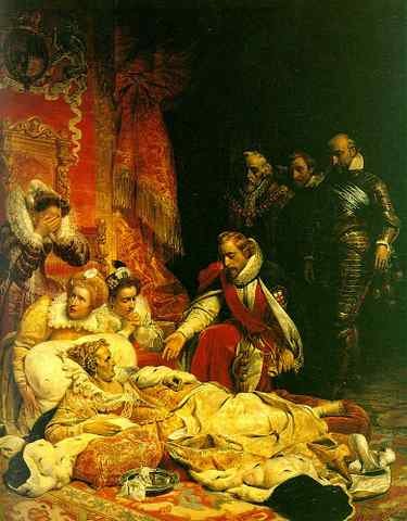 death of elizabeth 1828 A4 Photo Print