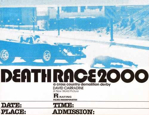 death race 2000  04 film star poster A4 Photo Print