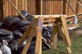 debris frame sandbags 1980s 1990s A4 Photo Print