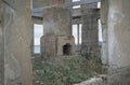 decayed fireplace concrete 1980s 1990s A4 Photo Print