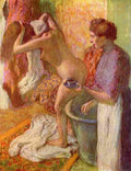 deg After the bath Art A4 Photo Print