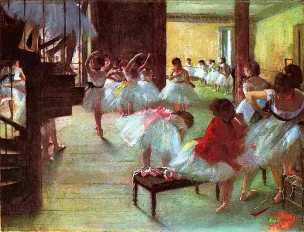 deg Ballet School Art A4 Photo Print