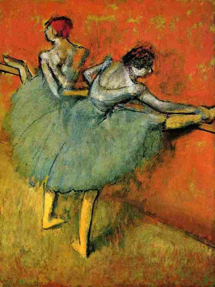deg Dancers on the Rod Art A4 Photo Print
