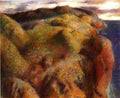 deg Landscape with Cliffs Art A4 Photo Print