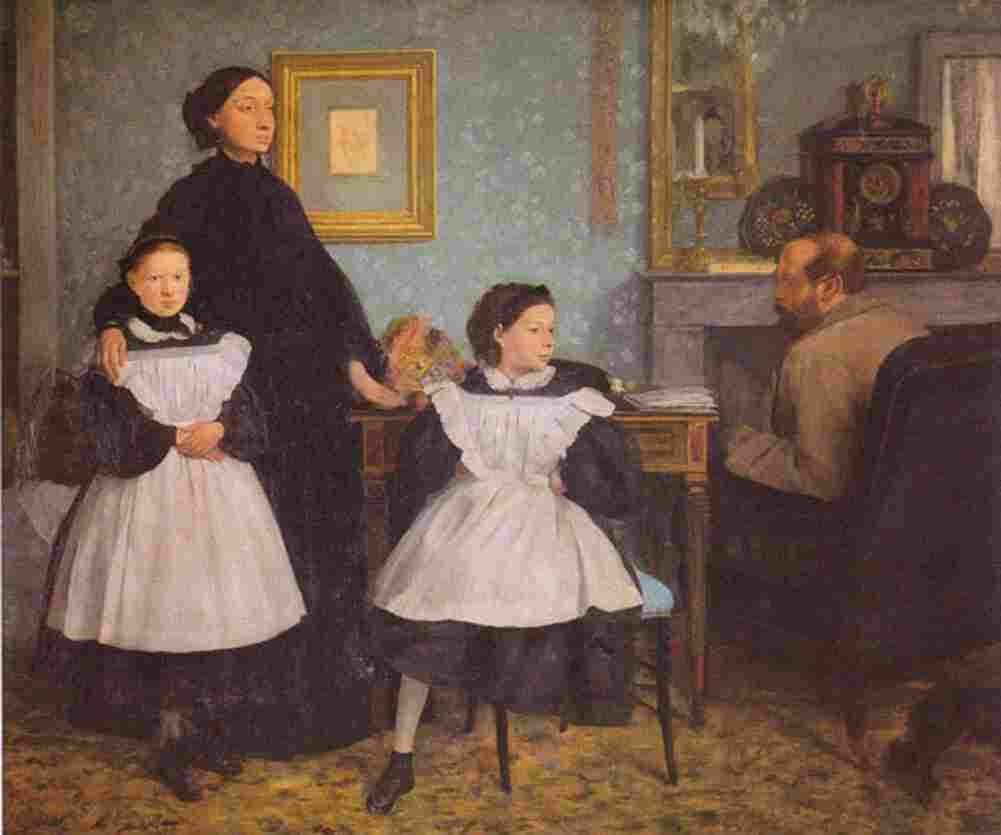 deg The Bellelli Family Art A4 Photo Print