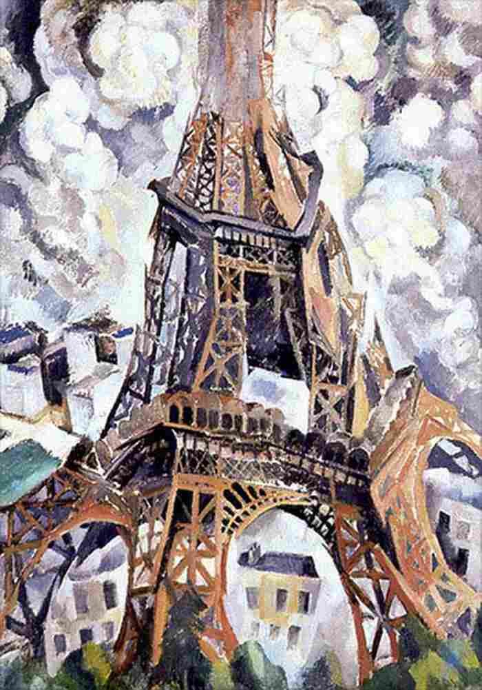 del la tour eiffel Art A4 Photo Print