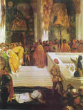 dela Execution of Doge Marino Falerio Art A4 Photo Print