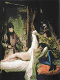 dela Louis d Orleans Showing his Mistress Art A4 Photo Print