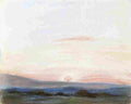 dela Study of Sky Setting Sun Art A4 Photo Print