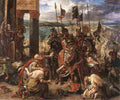 dela Taking of Constantinople Art A4 Photo Print