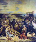 dela The massacre of Chios Art A4 Photo Print