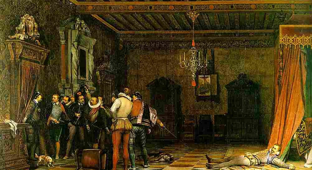 delaroche assassination Art A4 Photo Print