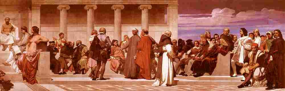 delaroche hemicycle detail two Art A4 Photo Print