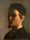 delaunay Self Portrait with a Cap Art A4 Photo Print