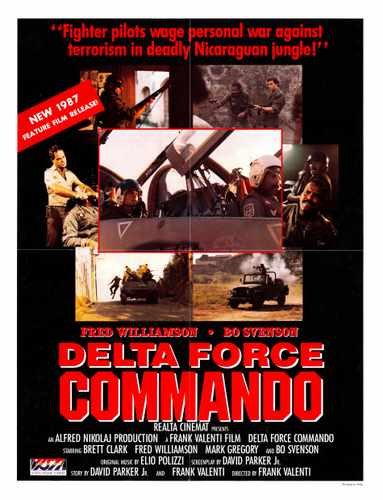 delta force commando  01 film star poster A4 Photo Print