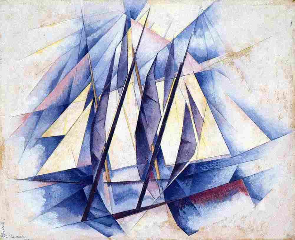 dem Sail In Two Movements 1919 Art A4 Photo Print