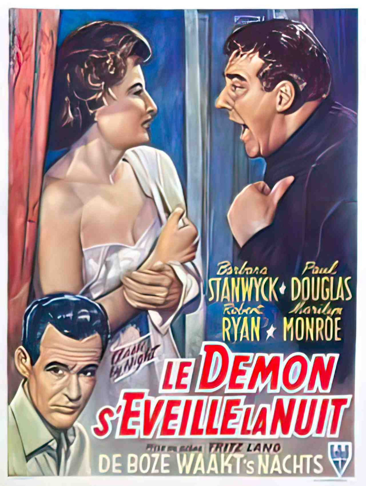 demon s eveille nuit belge Advert A4 Photo Print