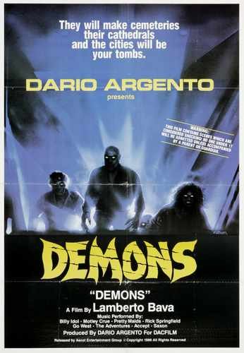 demons 1  01 film star poster A4 Photo Print