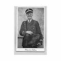 denmark aalborg postbud postman sachet Vintage A4 Photo Print