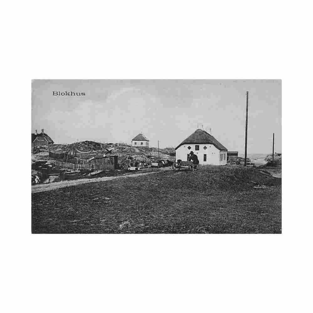 denmark blokhus h andersen Vintage A4 Photo Print