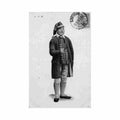 denmark danish costumes lyo Vintage A4 Photo Print