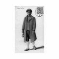 denmark danish costumes mand fra fur Vintage A4 Photo Print