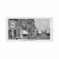 denmark esbjerg skolegade lilliput postkort Vintage A4 Photo Print