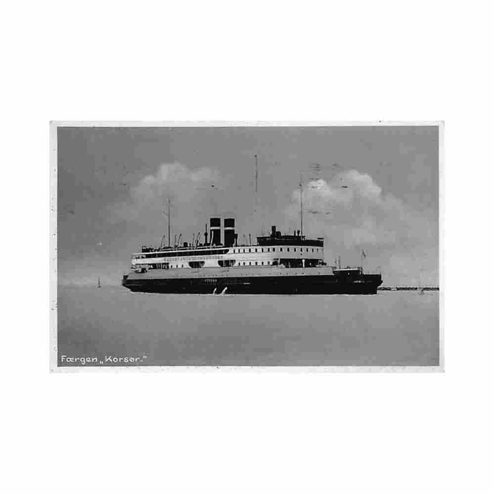 denmark foergen korsor Vintage A4 Photo Print
