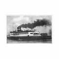 denmark gedser dampfaergen danmark Vintage A4 Photo Print