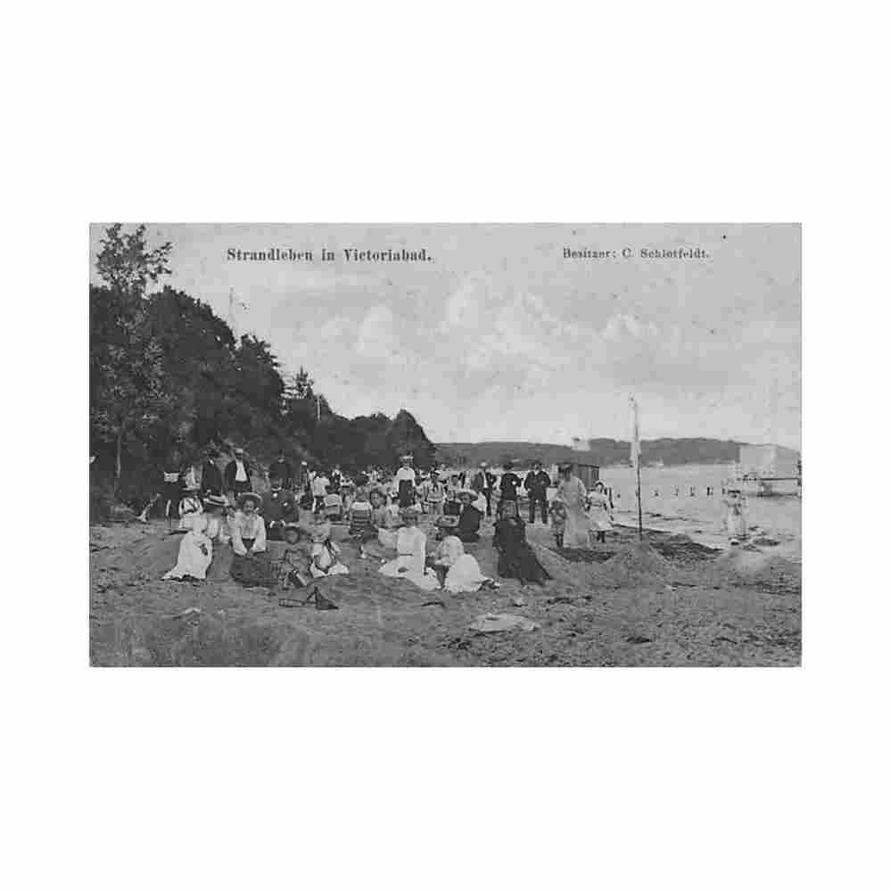 denmark haderslev haderslebenvictoriabad albr dose Vintage A4 Photo Print