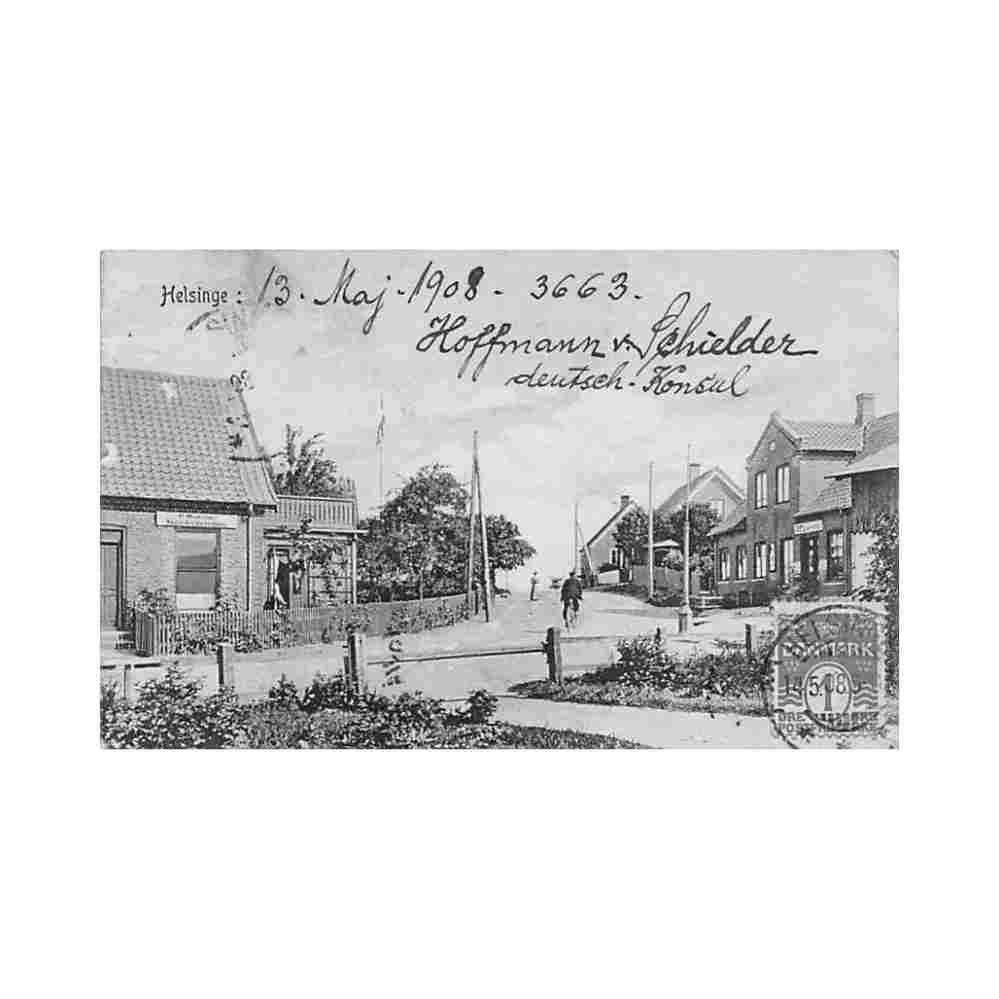denmark helsinge Vintage A4 Photo Print