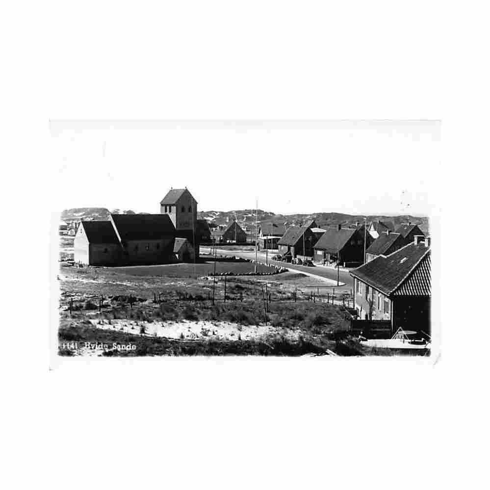 denmark hvide sande Vintage A4 Photo Print