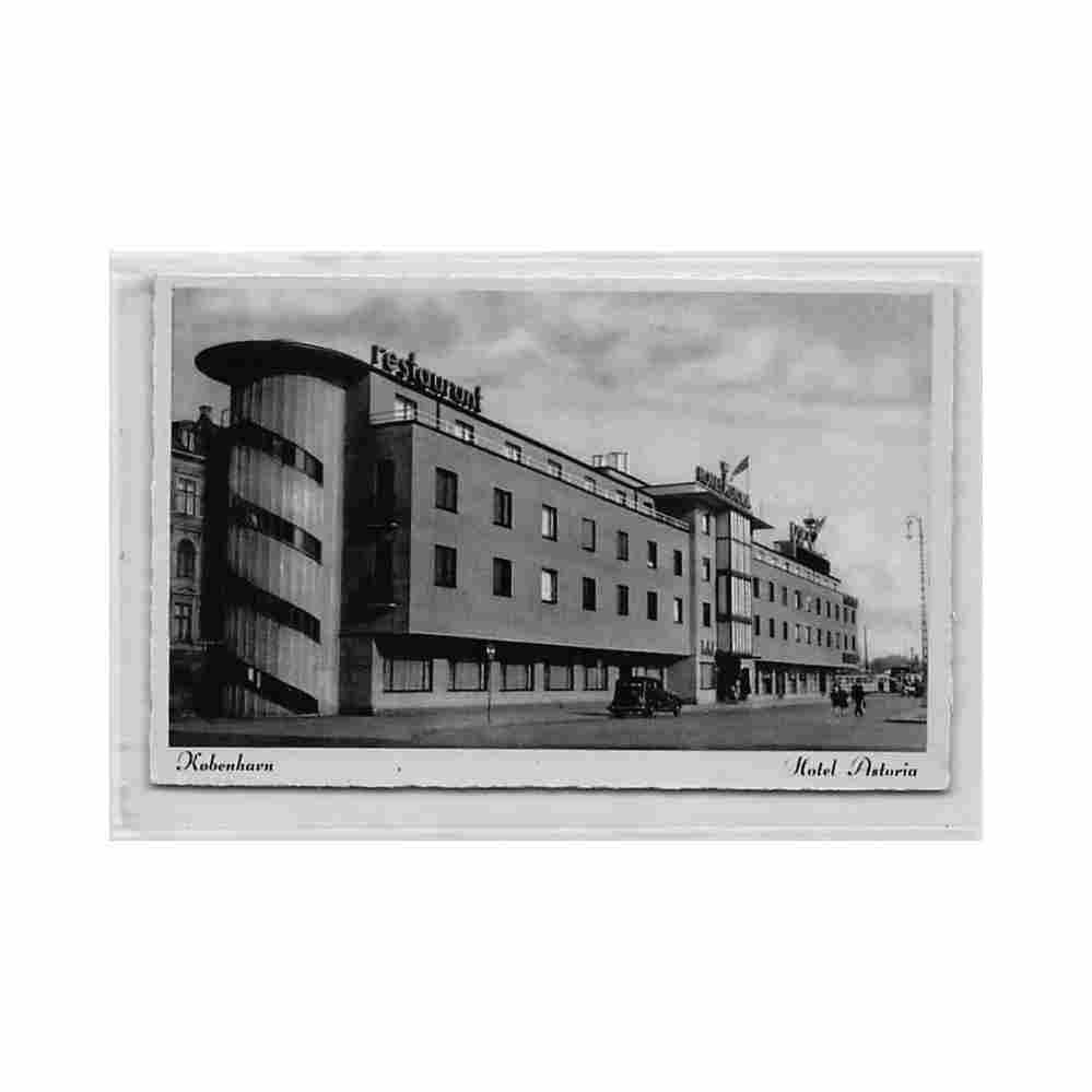 denmark kobenhavn copenhagen hotel astoria Vintage A4 Photo Print
