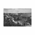 denmark svinninge svinsunge seet fra kirketaarnet Vintage A4 Photo Print