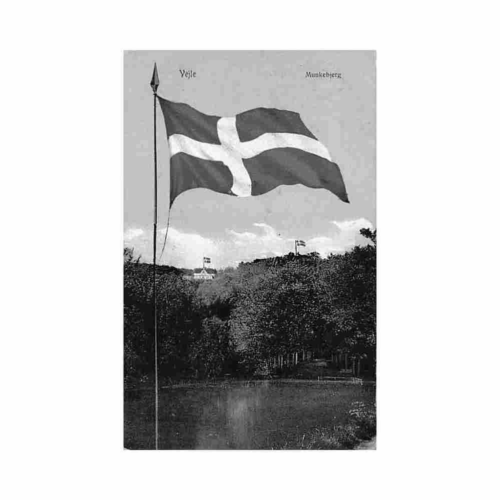 denmark vejle munkebjerg Vintage A4 Photo Print