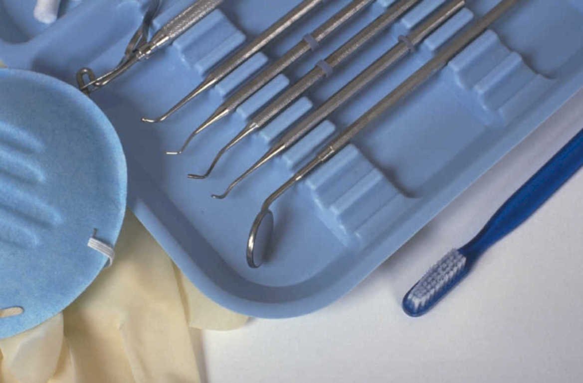 dental instrument tray 2 1980s 1990s A4 Photo Print