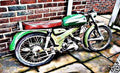 derbi antorcha motorbike A4 Photo Print