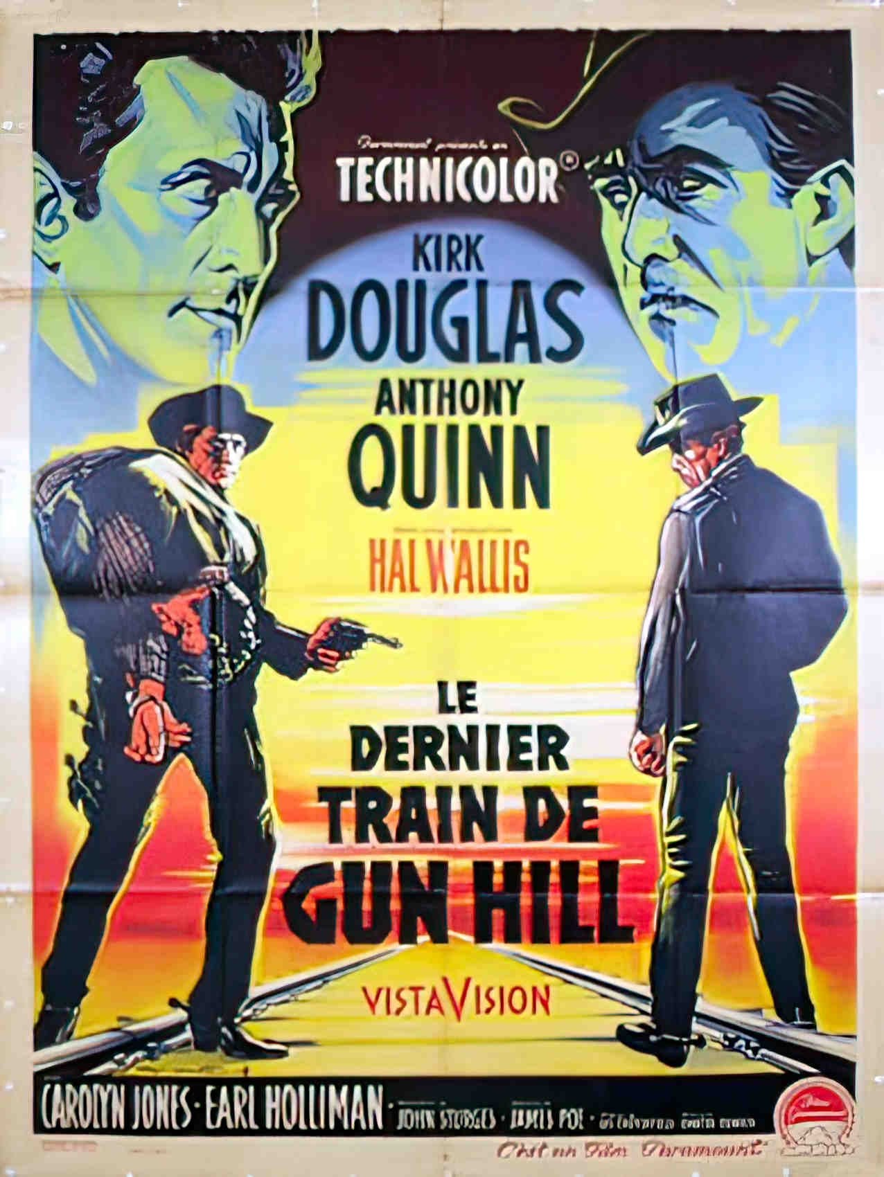 dernier train de gun hill Advert A4 Photo Print