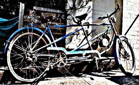 derny motorbike A4 Photo Print