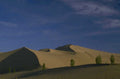 desert dunes sky 1980s 1990s A4 Photo Print