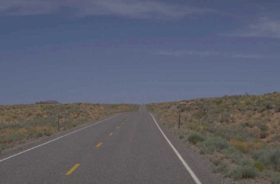 desert highway mesas 1980s 1990s A4 Photo Print 42